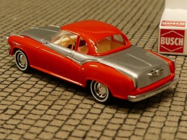 1/87 Busch Borgward Isabella Coupe 2-farbig rot 43129 SONDERPREIS 9,82 € statt 15,99 €