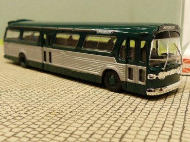 1/87 Busch Fishbowl grün Amerikanischer Bus 44500