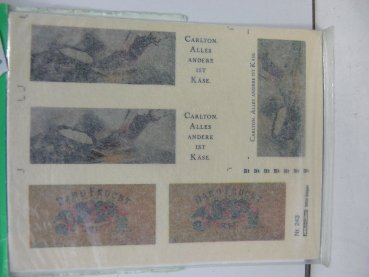1/87 Müller Decals Carlton. Alles andere ist Käse. , Dano Frucht 243