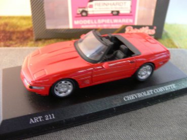 1/43 DetailCars 211 Chevrolet Corvette ZR 1 Cabrio rot