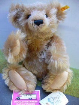 ST 164 Steiff Classic Teddybär Mr.Cinnamon 1903 30cm Mohair mit Stimme 000188