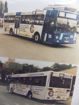 1/87 Decals Saarbahn Emilio Gimmillaro GmbH Saarbrücken Sonderserie Reinhardt