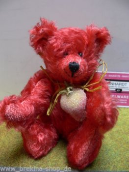 Bernstein Teddy Erdbär ca.17 cm in Deutschland hergestellt
