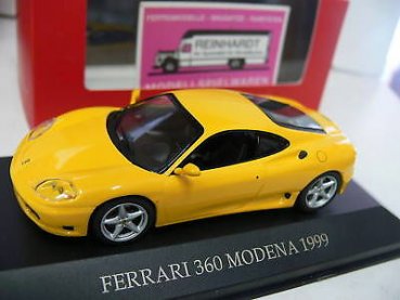 1/43 Ixo Ferrari 360 Modena 1999 gelb