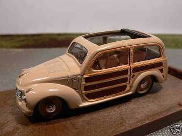 1/43 Brumm Fiat 500 beige offen, r48