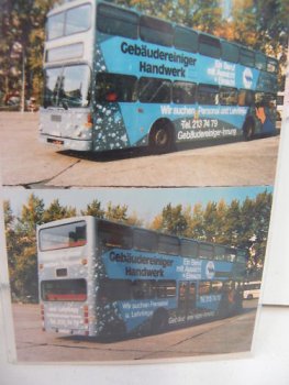 1/87 Stettnisch Decals BVG Gebäudereiniger Handwerk (für MAN SD 200) #0164