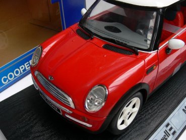 1/12 Revell Mini Cooper rot Dach weiss 08451