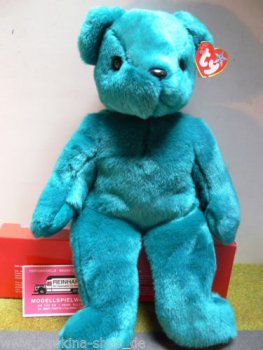 TY 21 TY Beanie Buddy Teddy ca.35 cm giftgrün