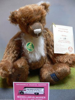HC 1 Hermann Coburg Teddy Minka ca 28 cm Künstlerbär Biggi Netzel