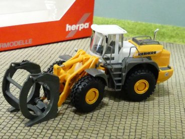 1/87 Herpa Liebherr Radlader L 580 Loghandler 306843