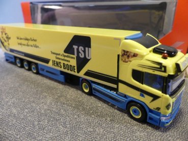 1/87 Herpa Scania R HL Jens Bode Kühlkoffer-Sattelzug 307758