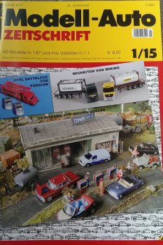 Modell Auto Zeitschrift MAZ 2015/1 Januar 2015