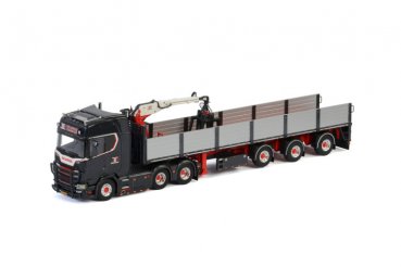1/50 WSI Scania S Pritschen SZ mit Ladekran Jasper Pellegrom 01-2865