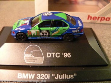 1/87 Herpa BMW 320i Julius Beru #37 DTC 1996 036788