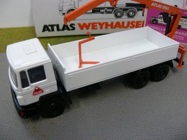 1/50 Conrad Atlas Weyhausen MAN 72000 Pritsche mit Ladekran