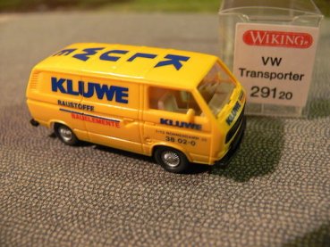 1/87 Wiking VW T3 Kluwe Baustoffe/Bauelemente Kasten 291