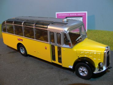 1/43 IXO Saurer L4C PTT Post Schweiz 1949, Bus 8