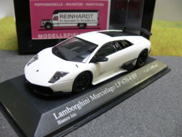 1/43 Minichamps Lamborghini Murcielago LP 670-4 SV 2009 weiss