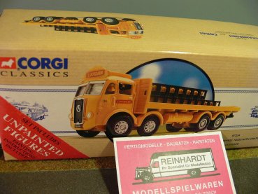 1/50 Corgi Atkinson 8 Wheel Rigid With Crates Lucozade GB 97334