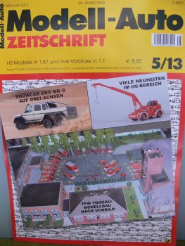 Modell Auto Zeitschrift MAZ 2013/5 Mai 2013