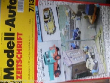 Modell Auto Zeitschrift MAZ 2013/7 Juli 2013