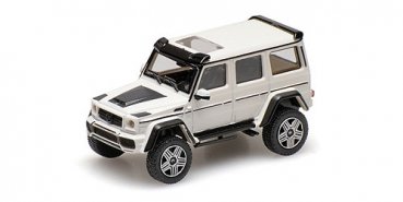1/87 Minichamps MB G 500 Brabus 4x4 2016 weiß 870037200