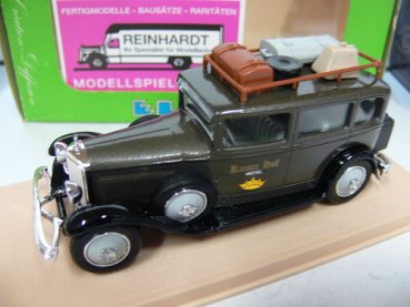 1/43 Eligor MB 1931 Limousine D Hotel Kaiser Hof mit Gepäck grünbraun