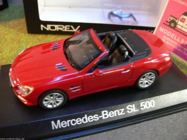 1/43 Norev MB SL500 2012 rotmetallic 351340