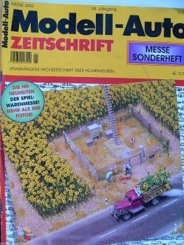 Modell Auto MAZ Messe Sonderheft 2003