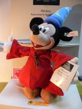 ST215 Steiff Mickey Sorcerer's Apprentice Walt Disney Fantasia 2000 03889