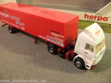 1/87 Herpa 822054 Scania 143 Herpa Motorsport weiss SZ