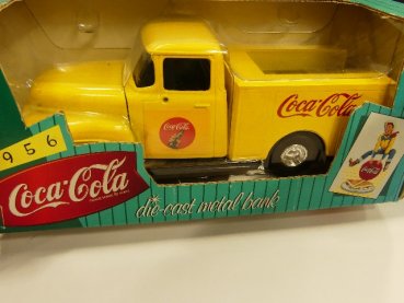 1/24 Die-Cast metal bank Ford Coca-Cola 30600