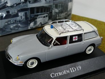 1/43 Atlas Citroen ID 19 Ambulance Collection