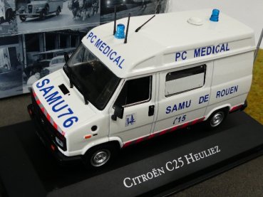1/43 Atlas Citroen C25 Heuliez Ambulance Collection