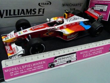 1/18 Minichamps Williams Supertec FW21 A.Zanardi 1999 180990005