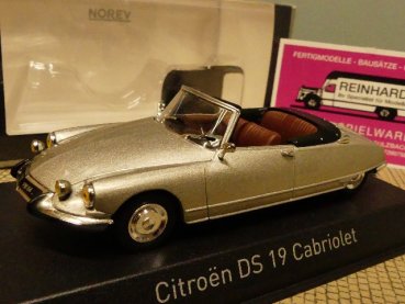 1/43 Norev Citroen DS 19 Cabriolet 1965 perlgrau 157084