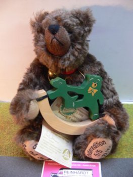HC192 Hermann Coburg Teddy Internationale Spielwarenmesse Nürnberg 2000 ca.26cm