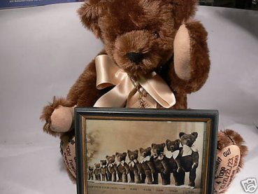 HC230 Hermann Coburg Teddy Old Twenties Replica 45 cm limitiert