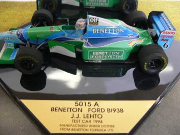 1/24 Onyx Benetton Ford B193B J.J. Lehto Test Car 1994