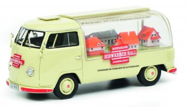 1/43 Schuco VW T1 b Schwäbisch Hall