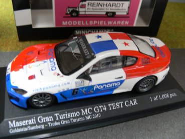1/43 Minichamps Maserati Gran Turismo MC GT4 Trofeo Gran Turismo MC 2010 Goldstein-Sumberg #6 400 101206 *