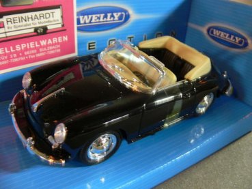 1/24 Welly Porsche 356B Cabrio schwarz
