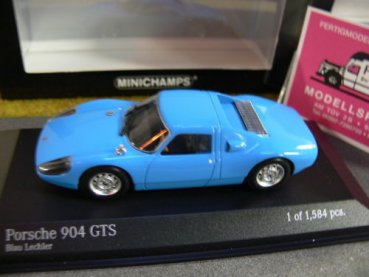 1/43 Minichamps Porsche 904 GTS 1964 blau 400 065720