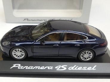 1/43 Herpa Porsche Panamera 4S diesel dunkelblau metallic WAP0207230G