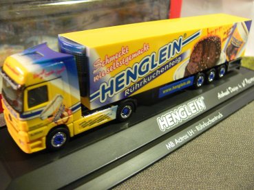 1/87 Herpa 120616 MB Actros LH Henglein Rührkuchenteig Koffer-Sattelzug