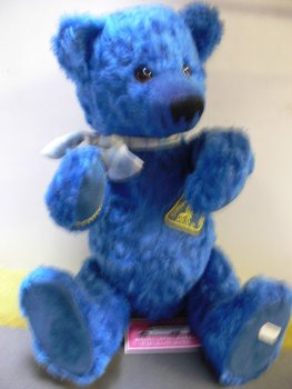 Schildkröt Design Teddy Nr.78 ca.44 cm mit kariertem Schal und Stimme