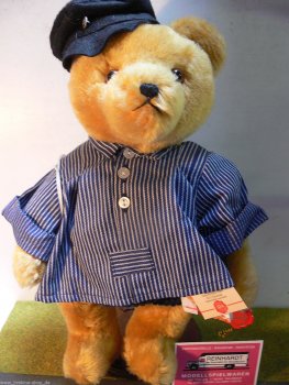 HB 3 Hermann Bamberg Teddy Seemann ca.35 cm Made in Germany
