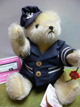 HB 27 Hermann Bamberg Teddy Seemann ca.22 cm limitiert
