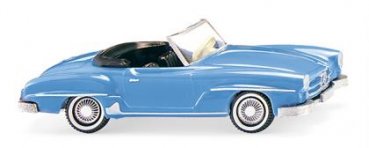 1/87 Wiking MB 190 SL Cabrio hellblau 0250 02