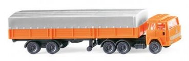 1/160 Wiking Pritschensattelzug Magirus orange 0956 11